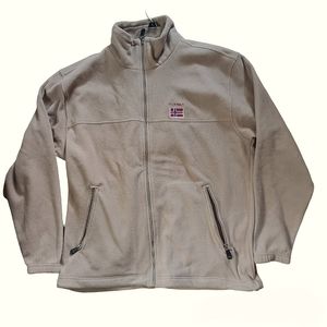Norway designed fleece pullover/jacket  Size L